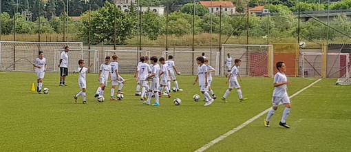Calcio giovanile: al via con i materiali ufficiali dei 'Blancos' il camp estivo del Real Madrid a Ventimiglia (Foto)