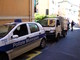 Una Fiat Punto della Polizia Municipale di Sanremo Una Fiat Punto della Polizia Municipale di Sanremo