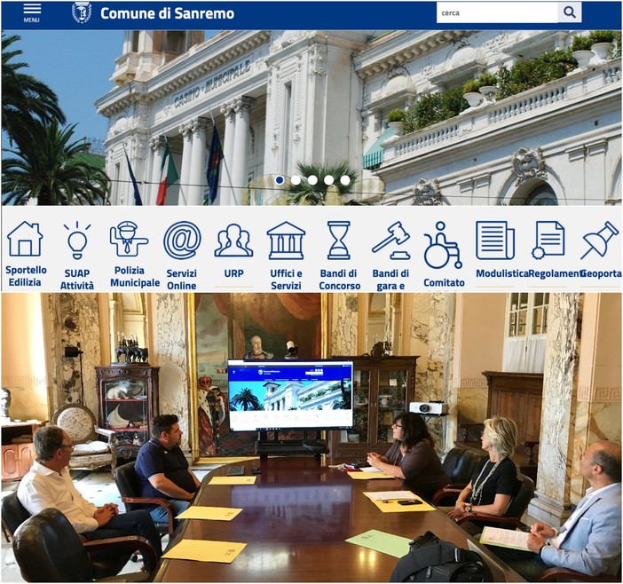 Sanremo: funzionalità, usability, nuova grafica e architettura dei contenuti, il sito web del Comune si rifà il look Sanremo: funzionalità, usability, nuova grafica e architettura dei contenuti, il sito web del Comune si rifà il look