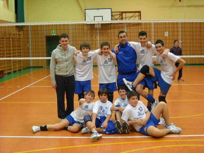 Pallavolo: il Cariparma V. Imperia 'Bianco' si aggiudica il campionato Under 14 CSI