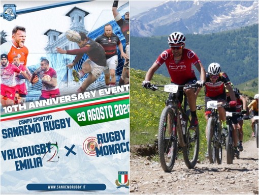 Sanremo chiude agosto con un weekend all’insegna dello sport tra mountain bike e rugby Sanremo chiude agosto con un weekend all’insegna dello sport tra mountain bike e rugby