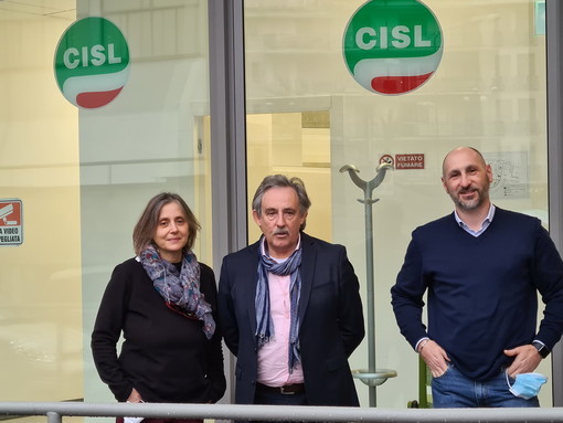 Sanremo: dopo 45 anni la Cisl si sposta dal Mercato Annonario alla nuova sede di via Martiri (Foto)