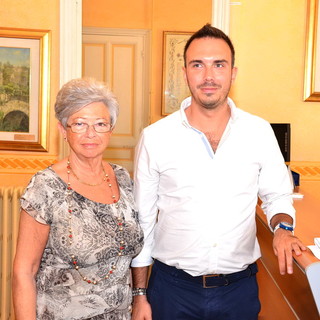 L'Assessore Pireri e Federico Musso
