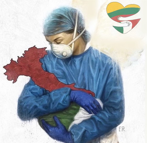 Da San Bartolomeo al Mare a Vilnius in Lituania: una raccolta fondi per gli ospedali italiani Da San Bartolomeo al Mare a Vilnius in Lituania: una raccolta fondi per gli ospedali italiani