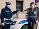 I Templari hanno donato alla Polizia Municipale di Camporosso uno scatolone di mascherine di protezione