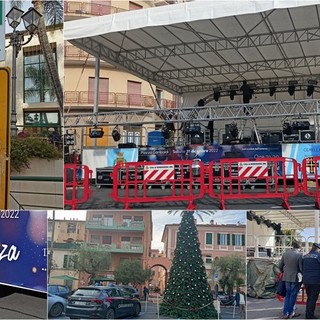 Capodanno in piazza, a Bordighera sopralluogo della commissione di vigilanza. Ingenito: "Tutto è pronto per la festa di san Silvestro" (Foto e video)
