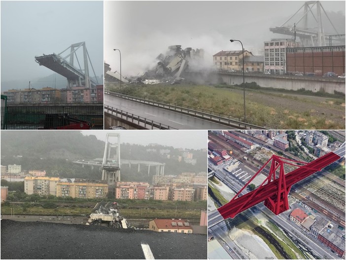 Le immagini da Genova