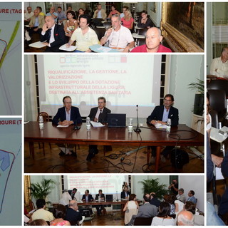 Ospedale 'Unico' a Taggia: presentate oggi le due soluzioni (Nord e Sud), sarà pronto entro 6 o 7 anni