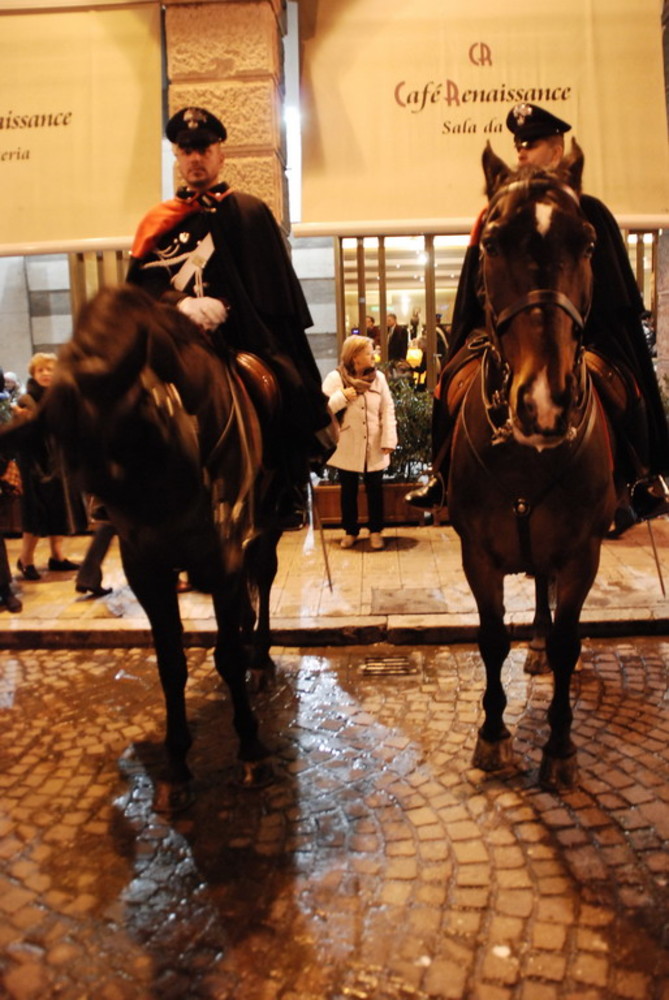 61° Festival di Sanremo: anche quest'anno presidiato dai Carabinieri a Cavallo