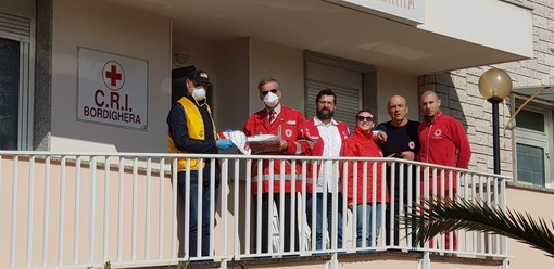 Bordighera: donate dal Lions Club 'Otto Luoghi' alla Croce Rossa per aiutare i volontari (Foto)