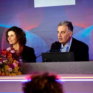 L'assessore Giuseppe Faraldi in conferenza stampa