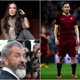 Festival di Sanremo 2017, nel toto-ospiti salgono le quotazioni di Francesco Totti, Mel Gibson e Demi Moore