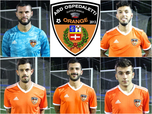Calcio: altre cinque conferme in casa Ospedaletti, restano in orange Frenna, Ambesi, Negro, Cambiaso e Galiera