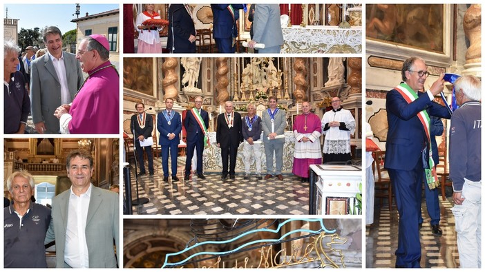 Sanremo: alla Madonna della Costa il Ferragosto con l'investitura dei due nuovi Consoli del Mare (Foto e Video) Sanremo: alla Madonna della Costa il Ferragosto con l'investitura dei due nuovi Consoli del Mare (Foto e Video)