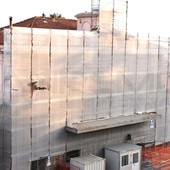 Il cantiere della ex stazione di piazza Cesare Battisti Il cantiere della ex stazione di piazza Cesare Battisti