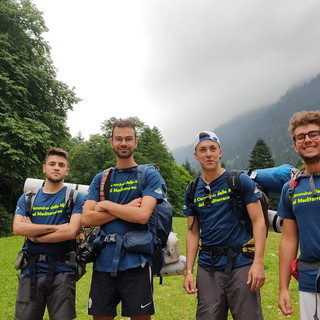 Il cammino della Alpi del Mediterraneo: quattro giovani da Chiusa di Pesio a Sanremo a piedi Il cammino della Alpi del Mediterraneo: quattro giovani da Chiusa di Pesio a Sanremo a piedi