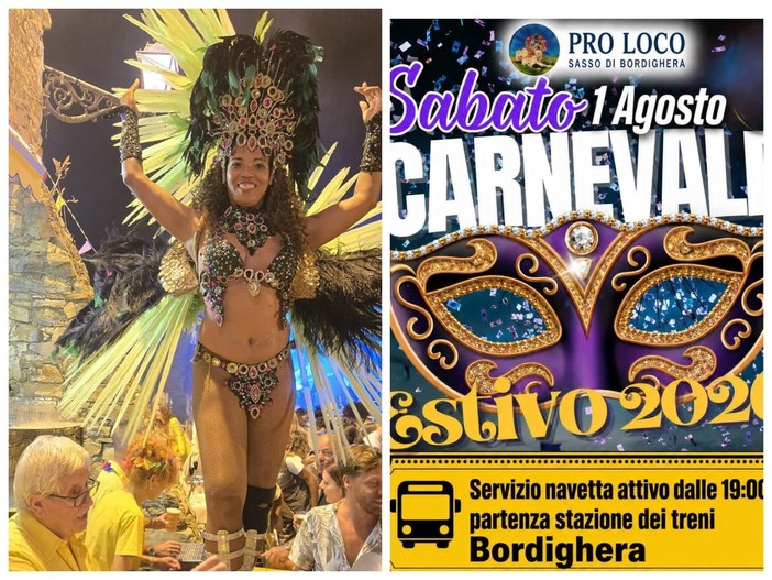 Mago, musica e divertimento: a Sasso torna il Carnevale estivo (Foto)