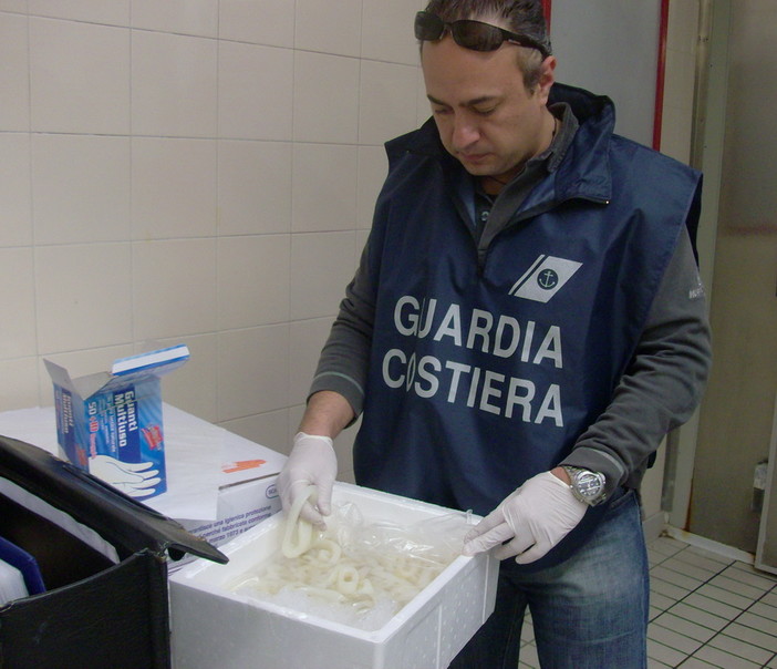 Nell'operazione 'March fish 2013' della Capitaneria, trovati irregolari il 10% degli esercizi controllati Nell'operazione 'March fish 2013' della Capitaneria, trovati irregolari il 10% degli esercizi controllati