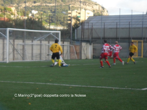 La Nuova Intemelia non si ferma più: storica doppietta per Marino e guizzo di Chionna mettono k.o la Nolese