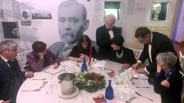 Sanremo: il Lions Club Ventimiglia ha celebrato a Villa Nobel la Festa degli Auguri (Foto)