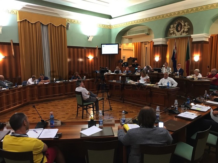 Il consiglio comunale di Sanremo