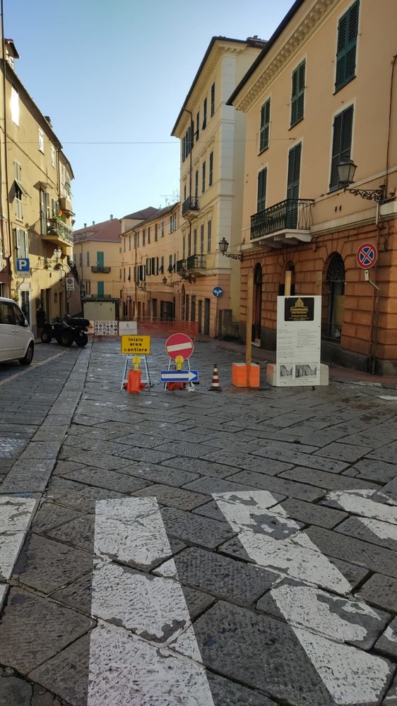 Imperia, inizia la seconda fase dei lavori in via Cascione: le modifiche alla viabilità