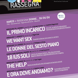 Dolceacqua: il programma del mese di marzo per la cinerassegna 'Oltre il Cristallo'