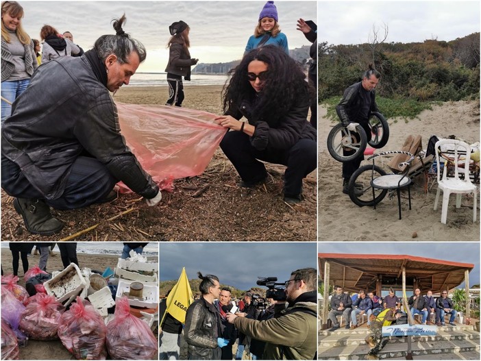 La tappa del 'Clean Beach Tour' a Orbetello La tappa del 'Clean Beach Tour' a Orbetello
