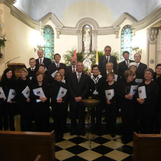 Montecarlo. grande successo del coro di Cristo Re (Ventimiglia) oggi a Santa Devota