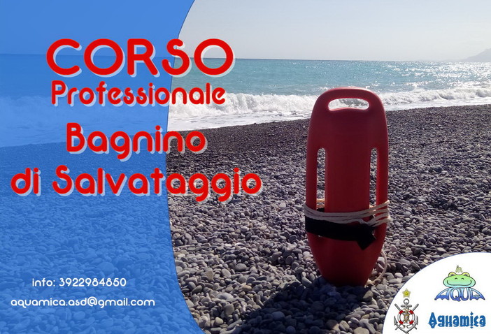 Con il centro di formazione 'Aquamica' e la Societa di Salvamento scattano i corsi per bagnini 2020-2021 Con il centro di formazione 'Aquamica' e la Societa di Salvamento scattano i corsi per bagnini 2020-2021