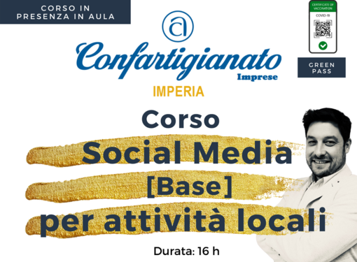 Ultime iscrizioni al corso per l’utilizzo dei social network organizzato dalla Confartigianato Ultime iscrizioni al corso per l’utilizzo dei social network organizzato dalla Confartigianato
