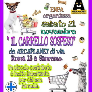 Sanremo: domani chiunque può aiutare i cani e gatti curati dall'Enpa con una donazione da 'Arcaplanet' Sanremo: domani chiunque può aiutare i cani e gatti curati dall'Enpa con una donazione da 'Arcaplanet'