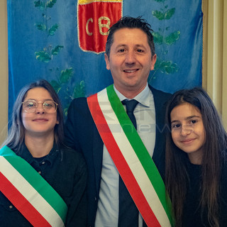 Da sinistra, Ancilla Bianchi, Matteo Orengo e Aurora Oliva