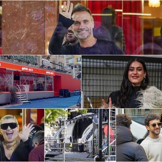 Le immagini dal centro di Sanremo (foto Erika Bonazinga) Le immagini dal centro di Sanremo (foto Erika Bonazinga)
