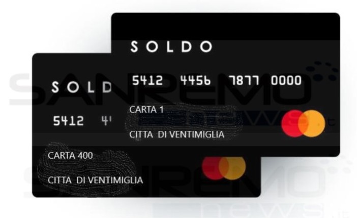 A Ventimiglia arrivano le carte di credito 'Soldo' con 300 euro. Ad Ospedaletti la distribuzione dei buoni spesa