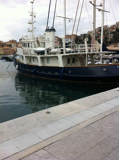 Lo yacht sotto sequestro
