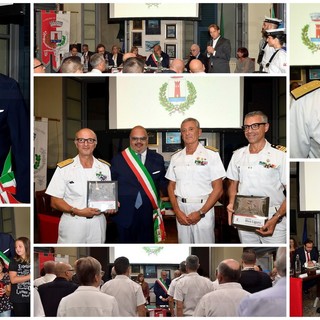 Riva Ligure: Consiglio solenne, consegnata la cittadinanza onoraria al corpo delle Capitanerie di Porto (Foto)