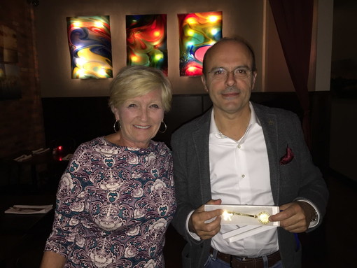 Imperia: il Sindaco Carlo Capacci ha ricevuto la cittadinanza onoraria della città di Newport