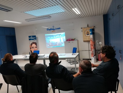 Sanremo: svolto oggi presso la Confartigianato un video collegamento con l’incontro nazionale degli impiantisti