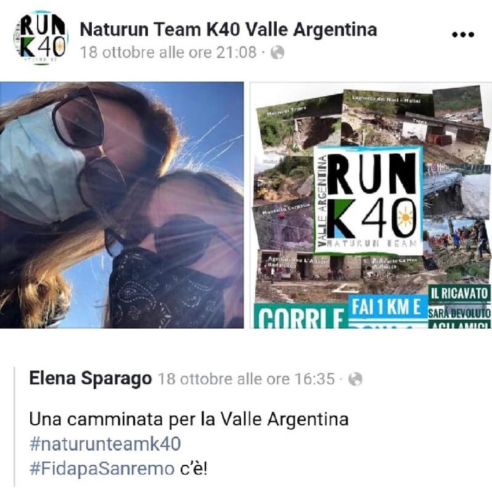 Le socie della Fidapa B.P.W. Sanremo a sostegno dell’iniziativa promossa dalla Naturun Team Valle Argentina Le socie della Fidapa B.P.W. Sanremo a sostegno dell’iniziativa promossa dalla Naturun Team Valle Argentina