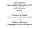 Pietrabruna: questa sera nella Chiesa di San Matteo 'Concerto di Natale' con le corali 'Cantores Bormani' e 'Compagnia Corale di Imperia' Pietrabruna: questa sera nella Chiesa di San Matteo 'Concerto di Natale' con le corali 'Cantores Bormani' e 'Compagnia Corale di Imperia'