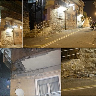 L'intervento dei Vigili del Fuoco