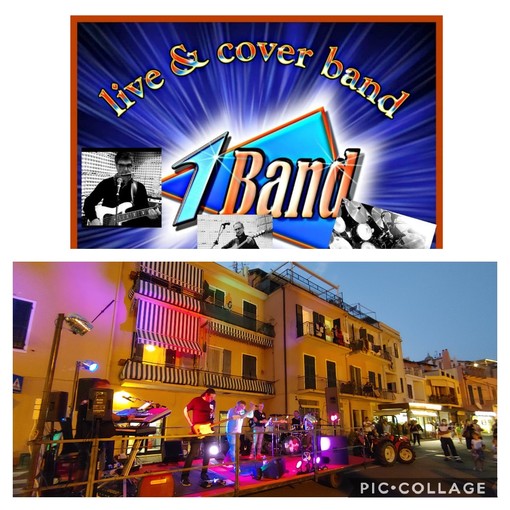 Questa sera a Riva Ligure concerto itinerante con la Uno Band sul Carro della Musica