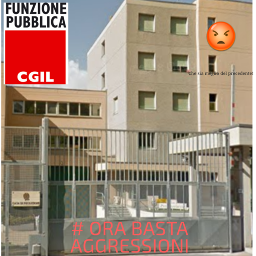Sanremo: ennesimo episodio di violenza nel carcere di Valle Armea, Fp CGIL “Sollecitiamo un rapido cambio al vertice” Sanremo: ennesimo episodio di violenza nel carcere di Valle Armea, Fp CGIL “Sollecitiamo un rapido cambio al vertice”
