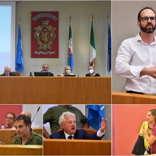 Le immagini dal consiglio comunale di Ventimiglia