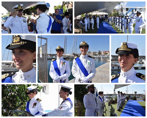 Sanremo: cambio della guardia alla Capitaneria di Porto, a Carmela D'Abronzo succede Isabella De Luca (Foto e Video) Sanremo: cambio della guardia alla Capitaneria di Porto, a Carmela D'Abronzo succede Isabella De Luca (Foto e Video)