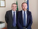 Il saluto del Deputato Flavio Di Muro al Questore Capocasa ed il benvenuto a Pietro Milone Il saluto del Deputato Flavio Di Muro al Questore Capocasa ed il benvenuto a Pietro Milone
