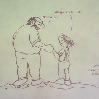 Il ricordo di Sergio Staino nella sede del Club Tenco