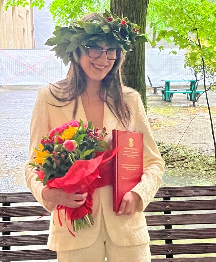 Giovane sanremese si laurea in Economia e Finanza all'Università di Pavia con 110 e Lode