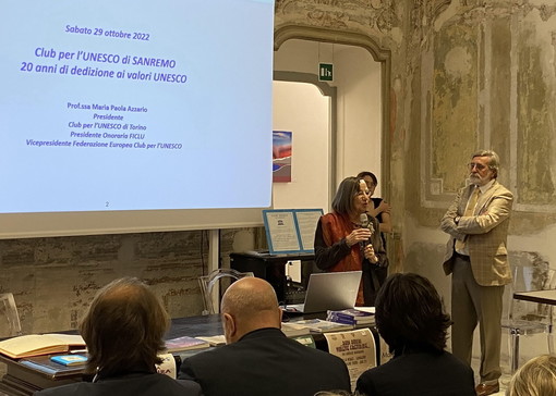 Sanremo: grande successo e partecipazione per il ventennale del Club per l'Unesco della città dei fiori Sanremo: grande successo e partecipazione per il ventennale del Club per l'Unesco della città dei fiori